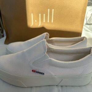 BRAND NEW SUPERGA 2740 PLATFORM SLIP-ON SNEAKER SIZE 7